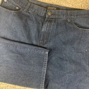 Jeanetix Mens Jeans Size 42 Blue Straight Leg Cotton Blend Big & Tall Streetwear